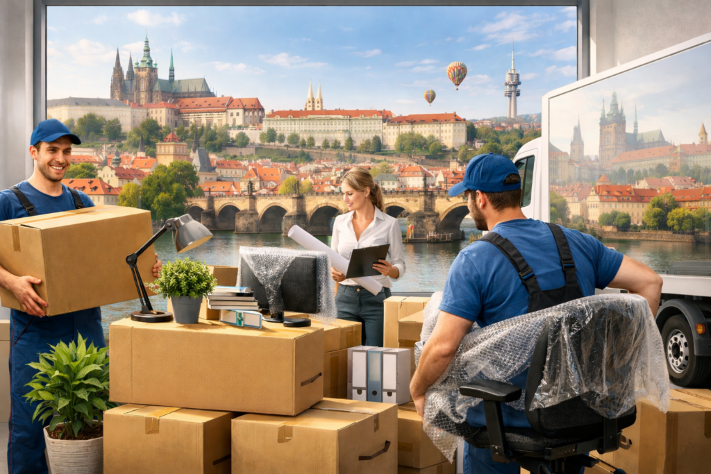 Stěhování kanceláře Praha